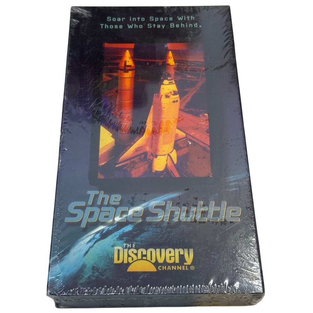 The Space Shuttle Discovery Channel VHS 1994 Documentary NASA Program New Sealed